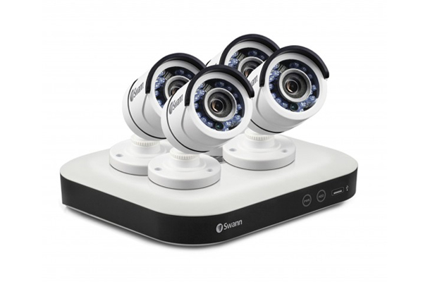 Swann Home Security System with 4 x Security Cameras (SWDSR-850004)