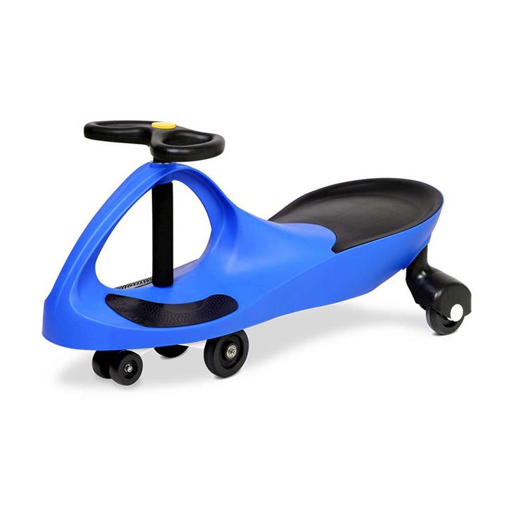 Swing Car Kids Swivel Slider Ride On Scooter Wiggling Wiggle Race Car Stable Safe Speed up to 120kg Blue