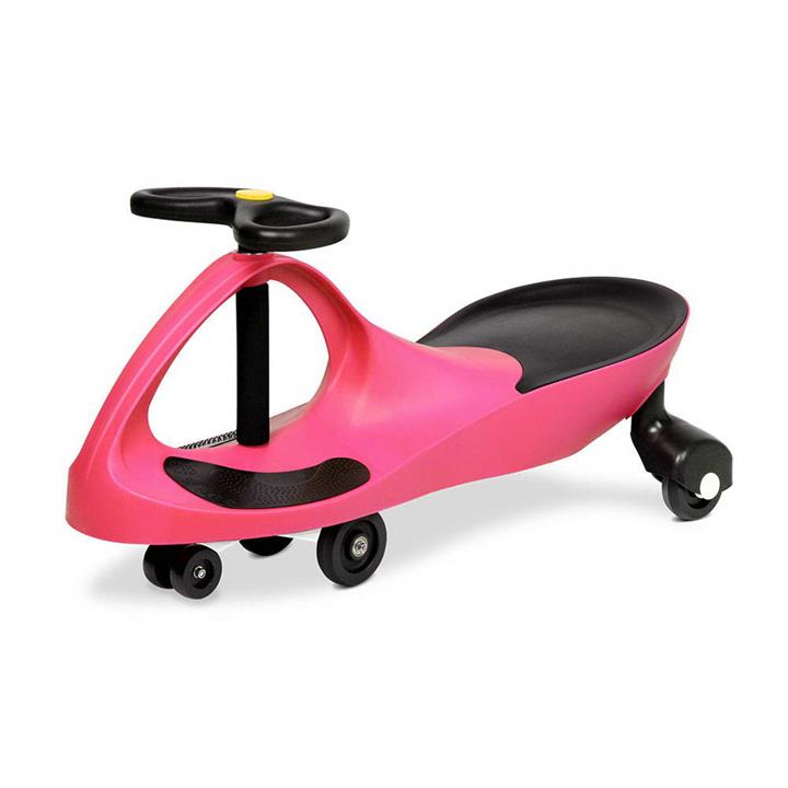 Swing Car Kids Swivel Slider Ride On Scooter Wiggling Wiggle Race Car Stable Safe Speed up to 120kg Pink