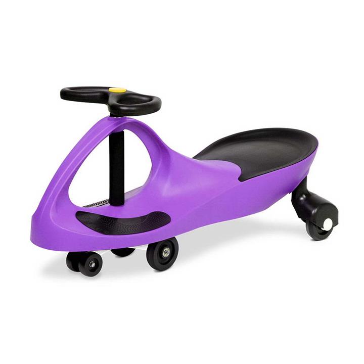 Swing Car Kids Swivel Slider Ride On Scooter Wiggling Wiggle Race Car Stable Safe Speed up to 120kg Purple