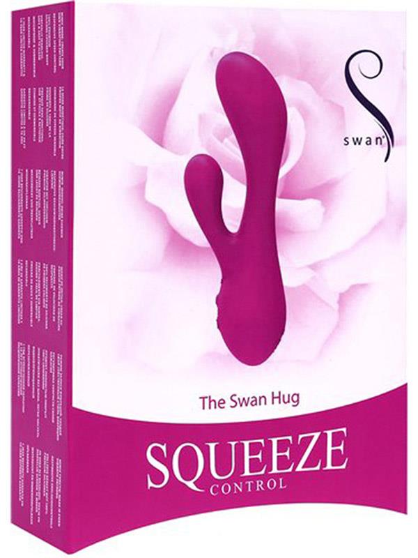 Swan The Swan Hug Squeeze Control Vibrator (Pink)