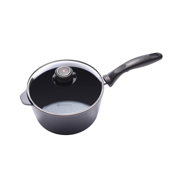 Swiss Diamond 3.0L Non Stick Saucepan with Vented Glass Lid