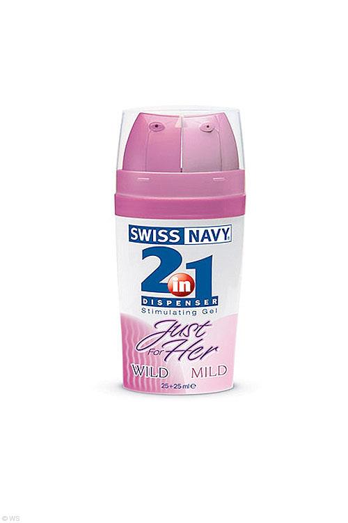 Swiss Navy 2 in 1 Just For Her Stimulating Gel