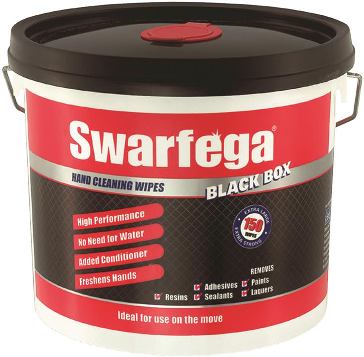 Swarfega Black Box Wipes - 150 - 3130 - Suprega