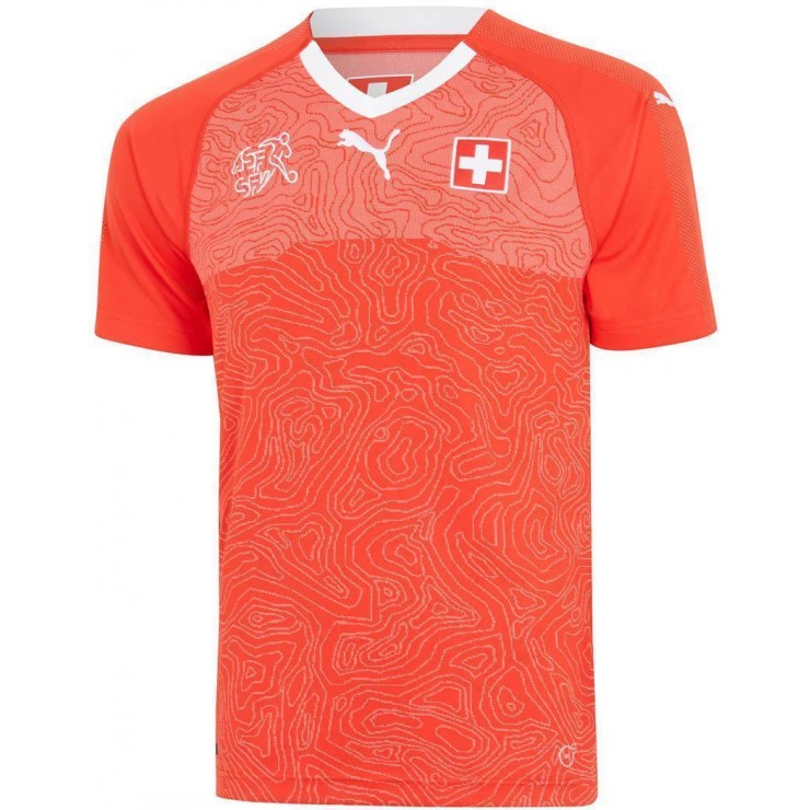 Switzerland 2018 Men's Home Jersey