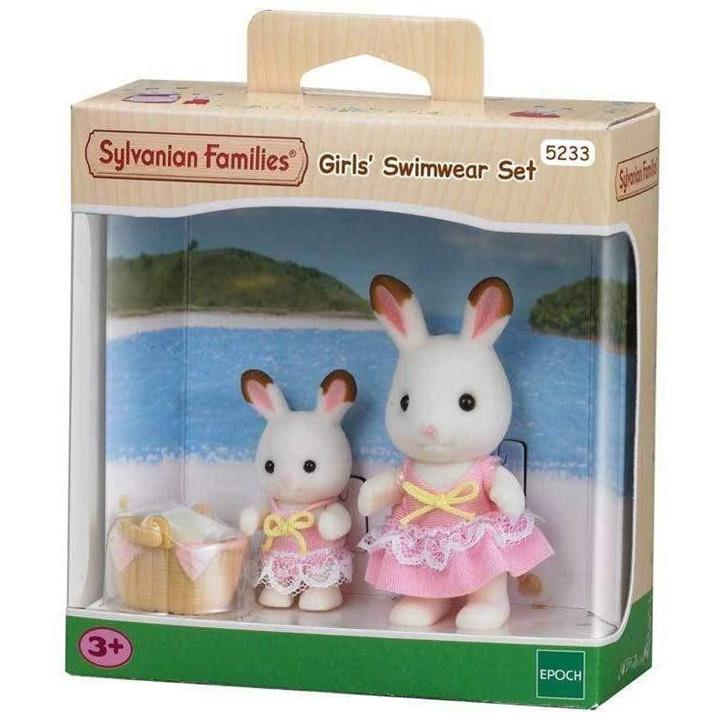 Sylvanian Families Girls Swimwear Set with Figures