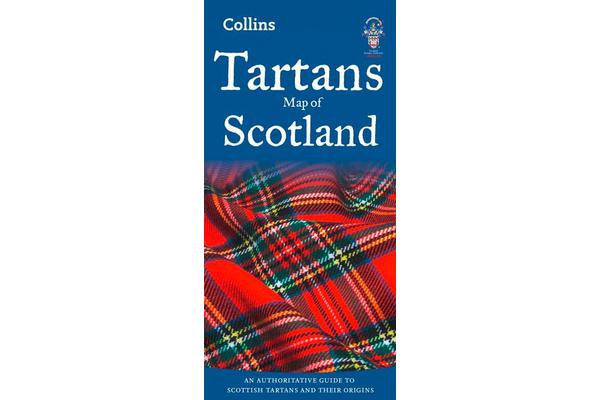 Tartans Map of Scotland