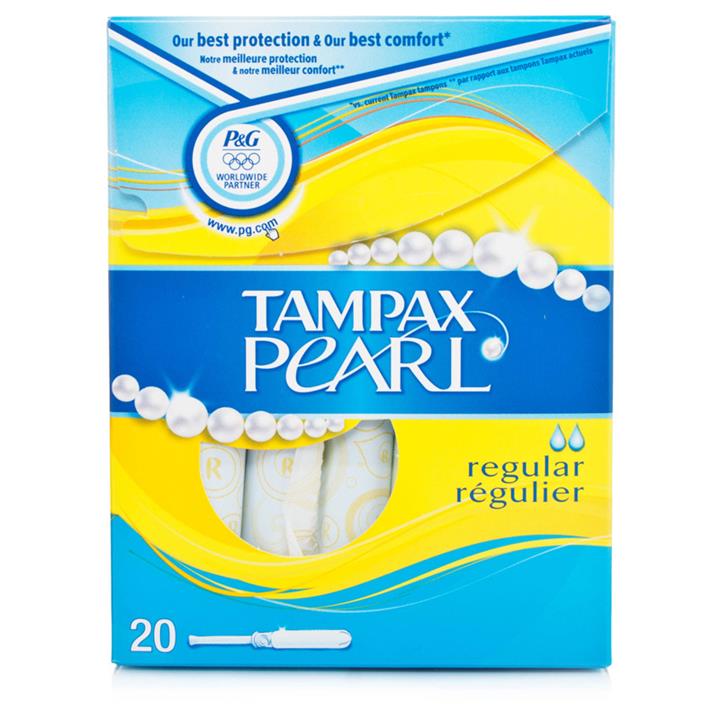 Tampax Pearl Tampons with Applicator Regular X 20