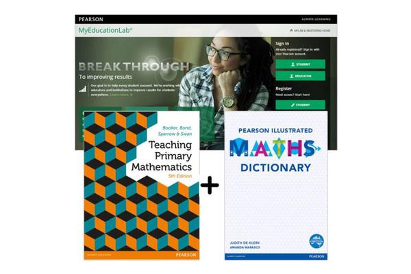 Teaching Primary Mathematics + Pearson Illustrated Maths Dictionary + MyLab Education with eText