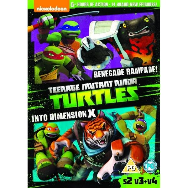 Teenage Mutant Ninja Turtles Season 2 Vol. 3 Renegade Rampage / Vol. 4