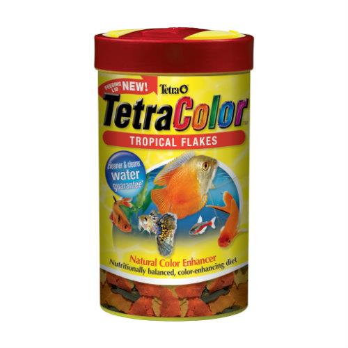 TetraColor Tropical Fish Food Flakes 62g