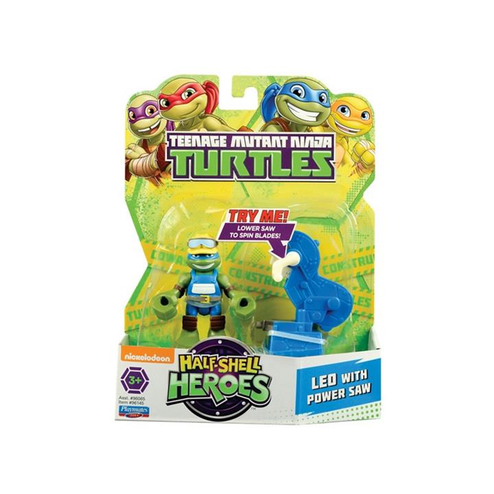 Teenage Mutant Ninja Turtles Half-Shell Heroes 2pk Construction Leo Table Saw