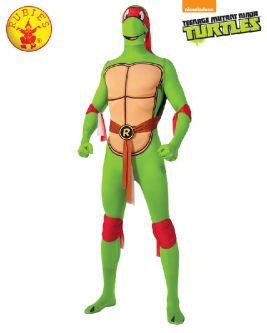 Teenage Mutant Ninja Turtles Raphael Second Skin Suit Adult Costume