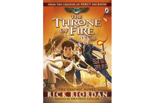 The Throne of Fire - The Graphic Novel (The Kane Chronicles Book 2)