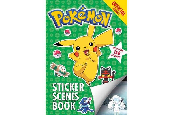 The Official Pokemon Sticker Scenes Book