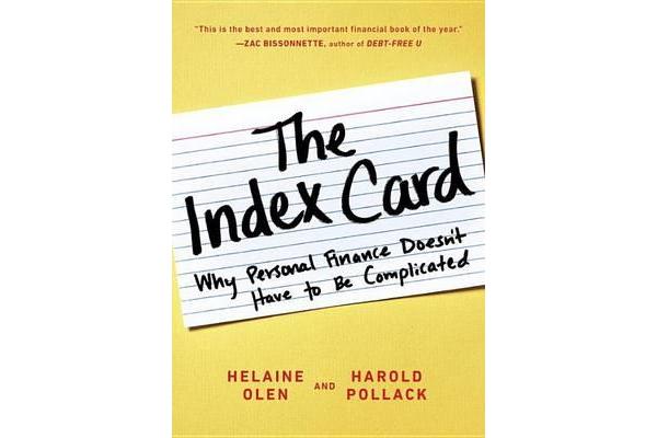 The Index Card - Why Personal Finance Doesn't Have to be Complicated