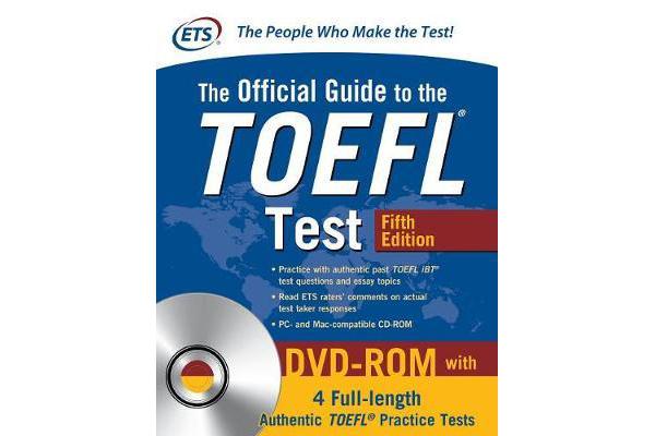 The Official Guide to the TOEFL Test with DVD-ROM, Fifth Edition