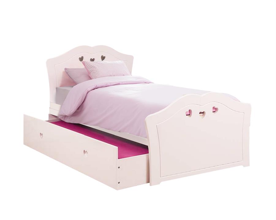 The Hearts Timber Kids Bed With Trundle Optional