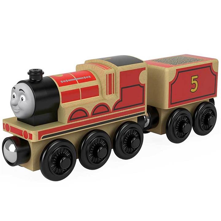 Thomas & Friends Wood Toy Train Engine - James