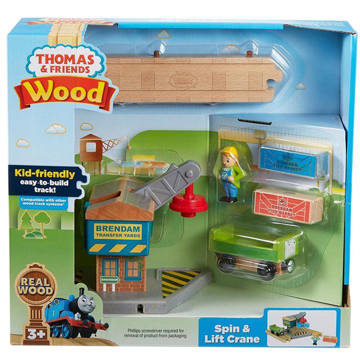 Thomas & Friends Wood Spin & Lift Crane