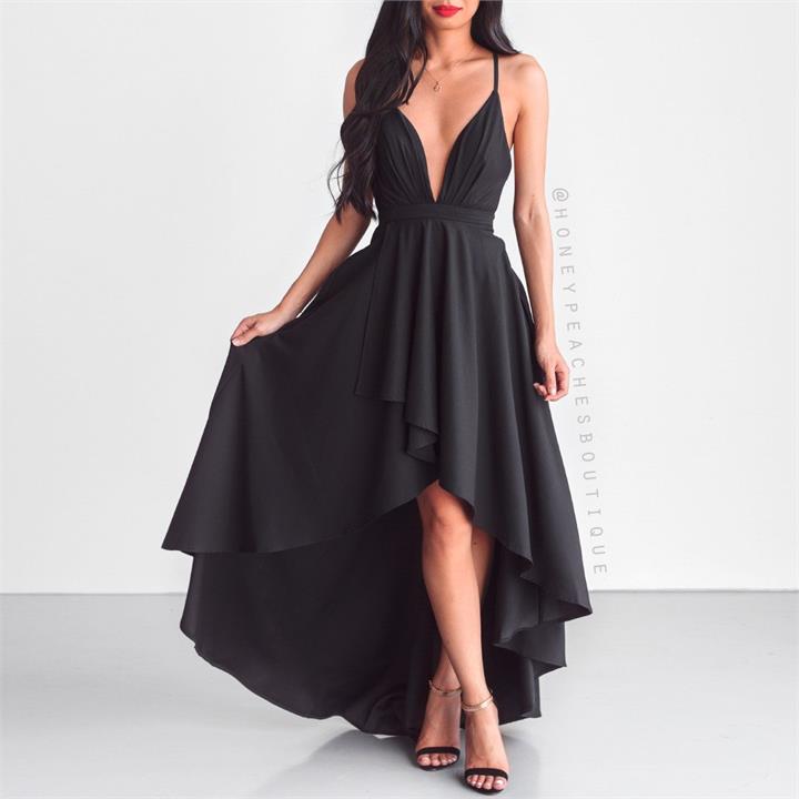 This Love Is Forever Dress - Black