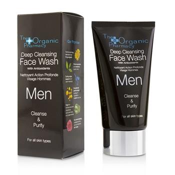 The Organic Pharmacy Men Deep Cleansing Face Wash - Cleanse & Purify 75ml/2.5oz Men's Skincare