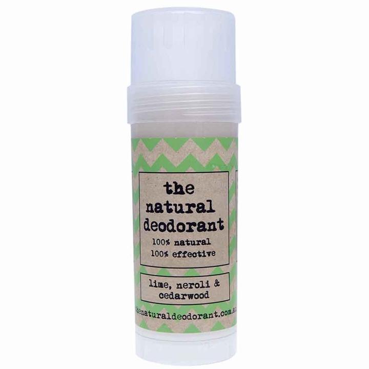 The Natural Deodorant Stick - Lime, Neroli & Cedarwood (65g)