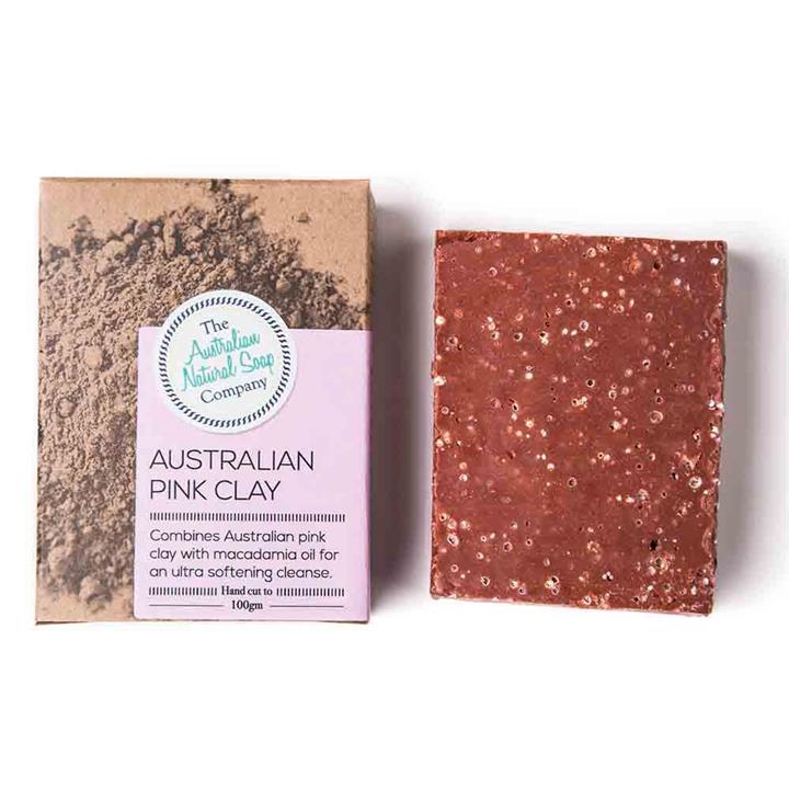 The ANSC Australian Pink Clay Solid Soap (100g)