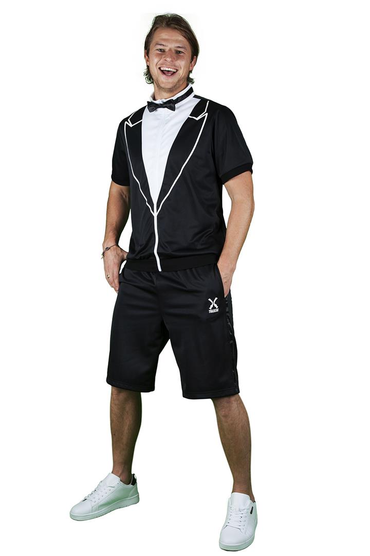 The Summer Classic Traxedo - Tracksuit and Tuxedo in one!