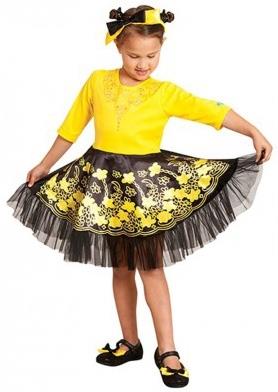 The Wiggles Emma Yellow Wiggle Deluxe Ballerina Toddler / Child Costume