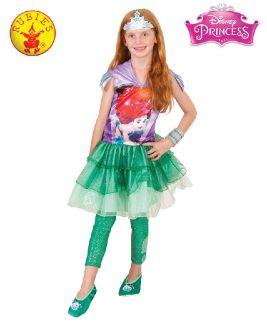 The Little Mermaid Ariel Hooded Dress Child Costume 9-11