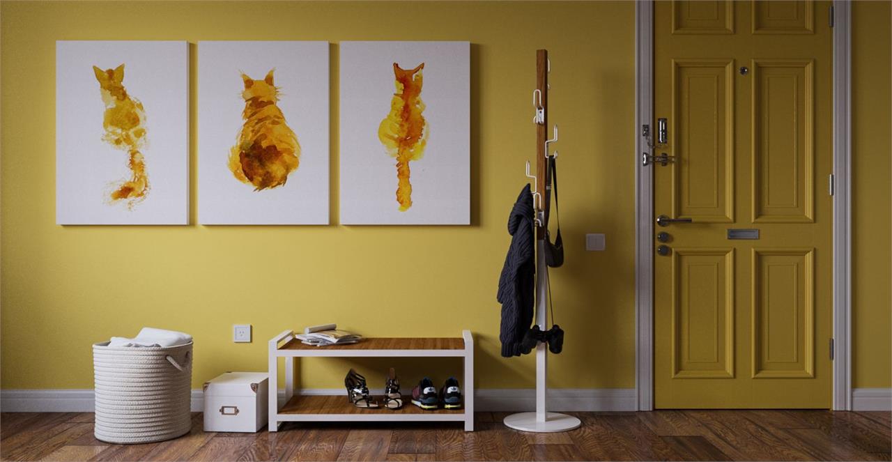 The Tabby Triptych Set of 3 Medium