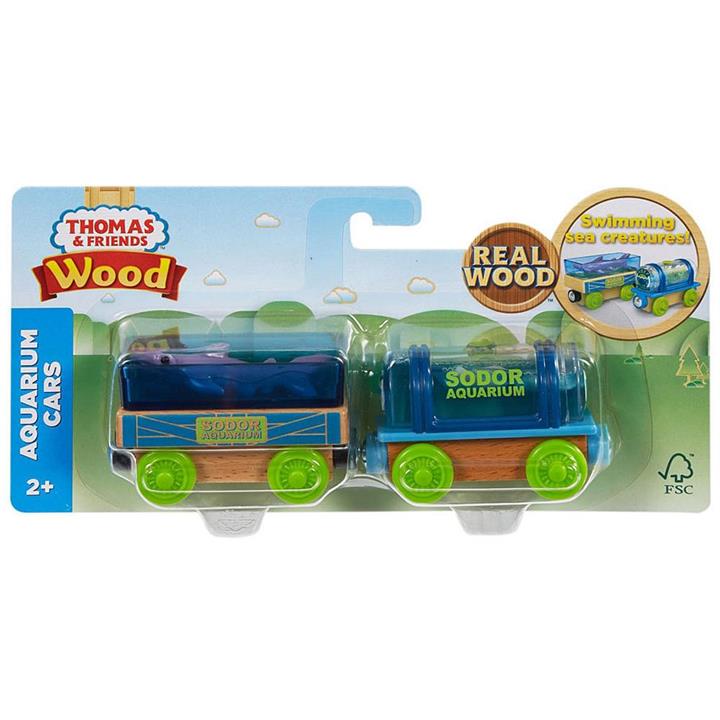 Thomas & Friends Wooden Railway Aquarium Car 2-Pack