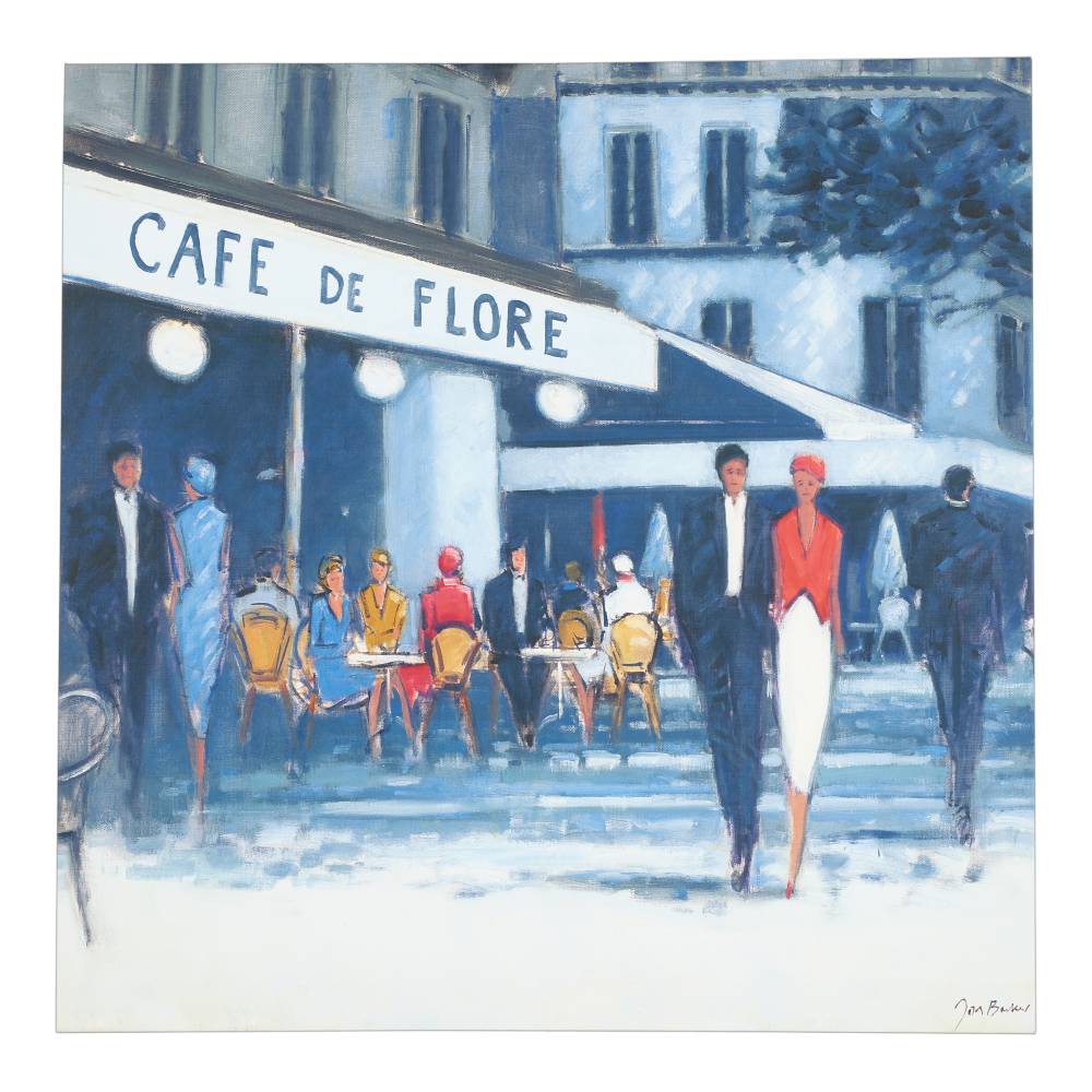 The Art Group Jon Barker Cafe De Flore, Paris