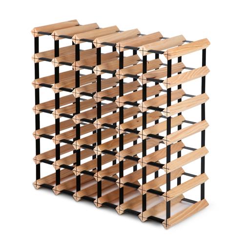 Timber Wine Rack 42 Bottle Timber Wine Rack Bottle Storage Organiser Stand