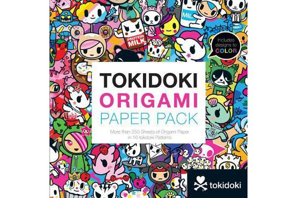 tokidoki Origami Paper Pack - More than 250 Sheets of Origami Paper in 16 tokidoki Patterns