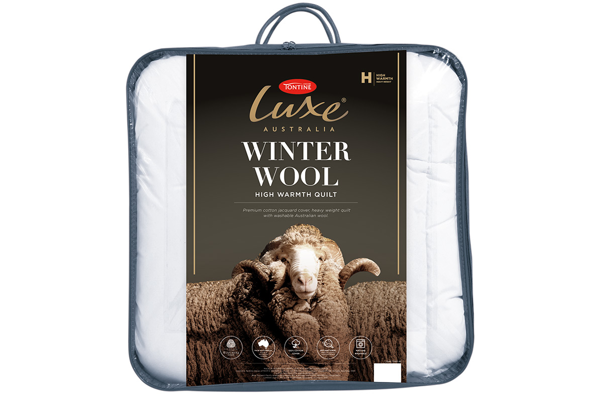 Tontine Luxe Winter Wool Quilt (Queen)