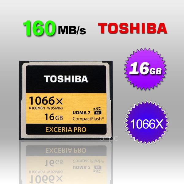 Toshiba 16Gb Exceria Pro Compat Flash Cf