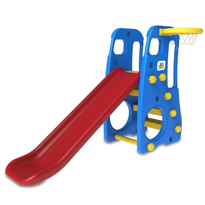 Topaz  3-in-1 Topaz Slide, Rocker and Basketball Outdoor Playset