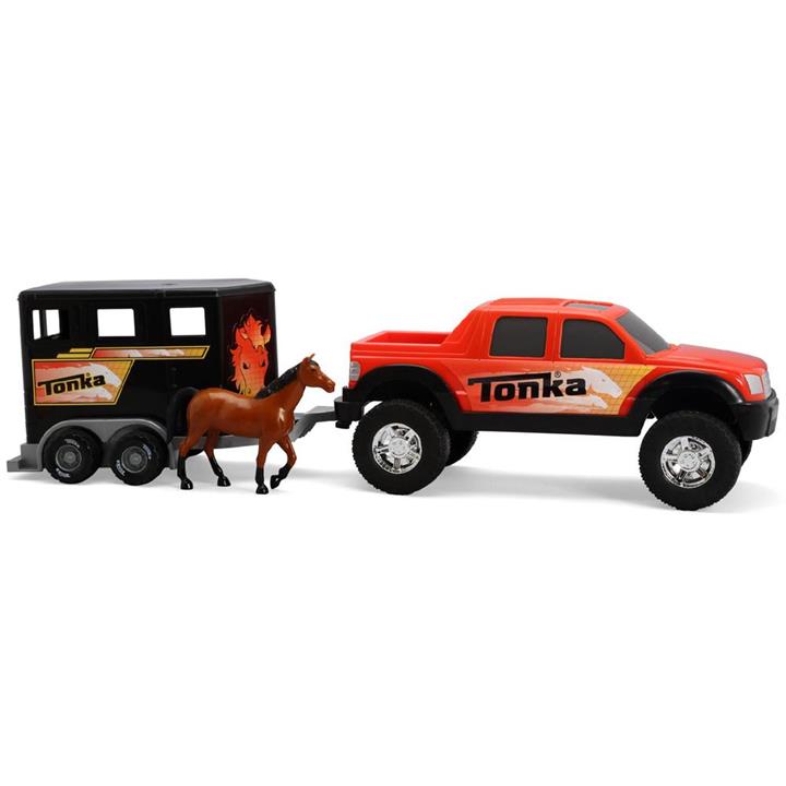 Tonka 4 x 4 Off Road Hauler with Horse Trailer