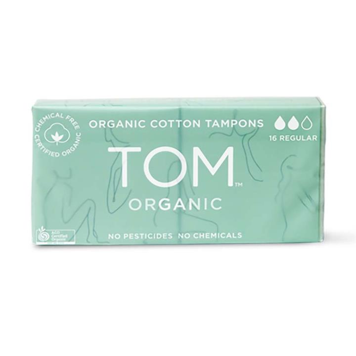 TOM Organic Regular Tampons (16 pack)