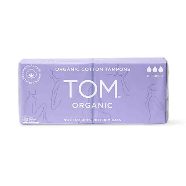 TOM Organic Super Tampons (14 pack)