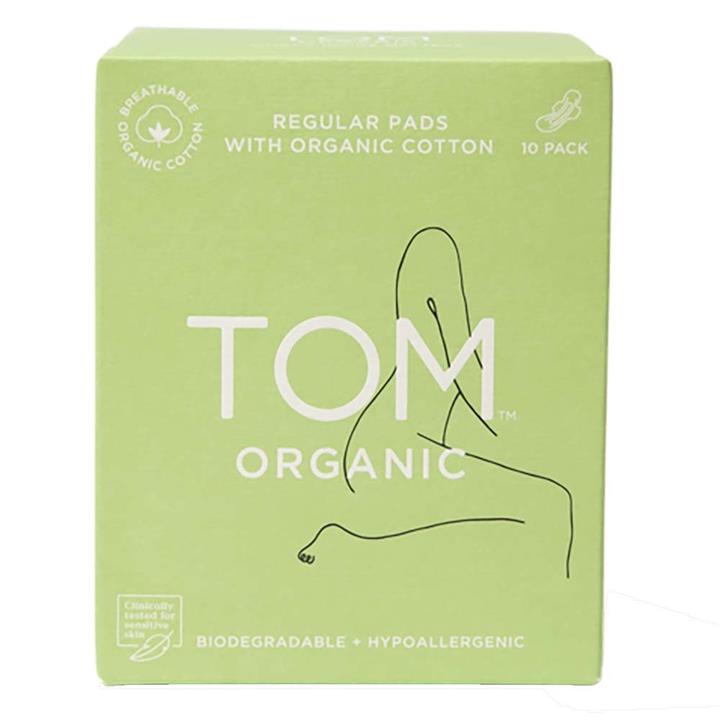 TOM Organic Regular Ultra Thin Pads (10 pack)