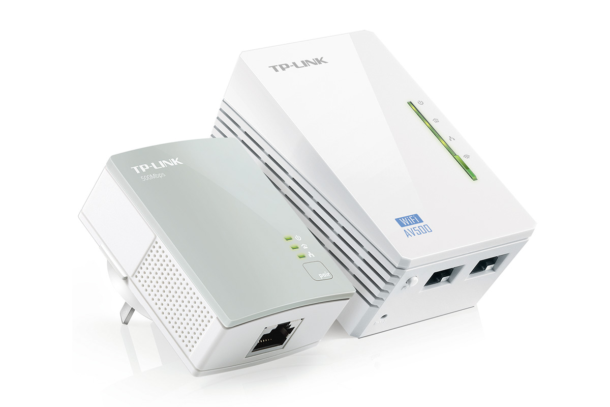 TP-Link 300Mbps AV500 WiFi Powerline Extender Starter Kit (TL-WPA4220KIT)