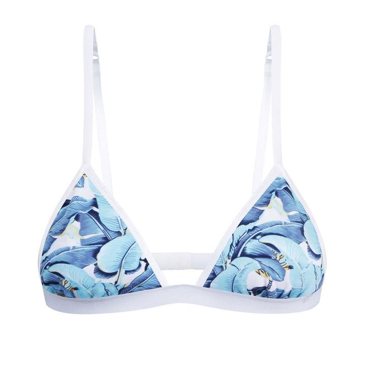 TRIANGLE BRALETTE BLUE CONGO