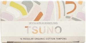 Tsuno Organic Cotton Tampons 16 Regular