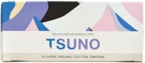 Tsuno Organic Cotton Tampons 16 Super