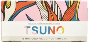 Tsuno Organic Cotton Tampons 16 Mini