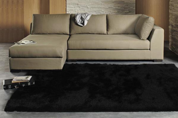 Twilight Shag Rug - Black 225x155cm