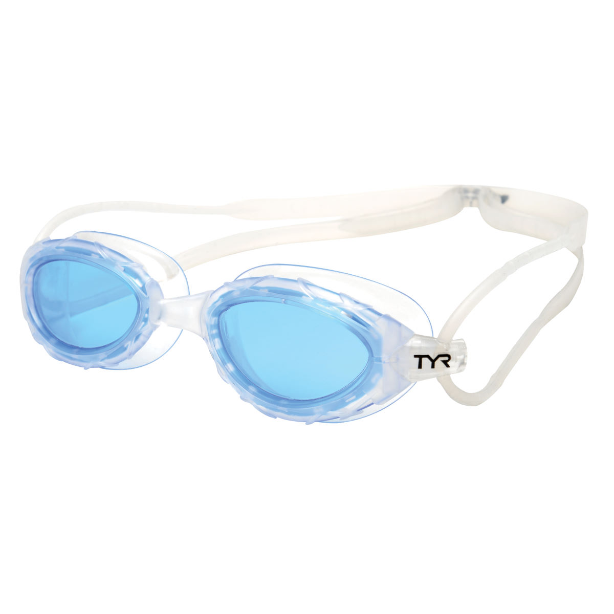 TYR Nest Pro Goggles - One Size Blue/Clear | Adult Swimming Goggles